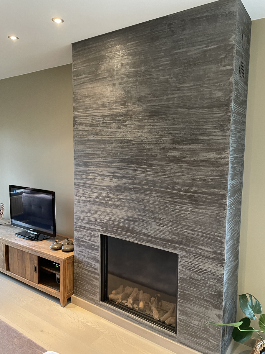 Kalktechniek schouw afwerking