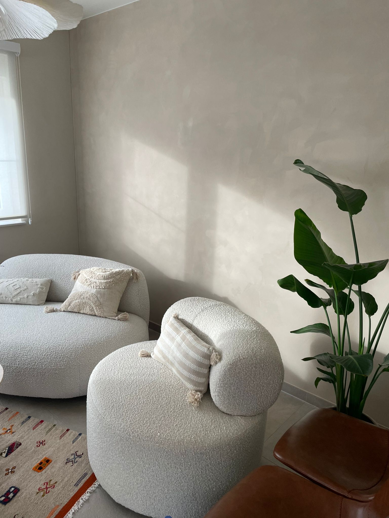 Kalktechniek woonkamer